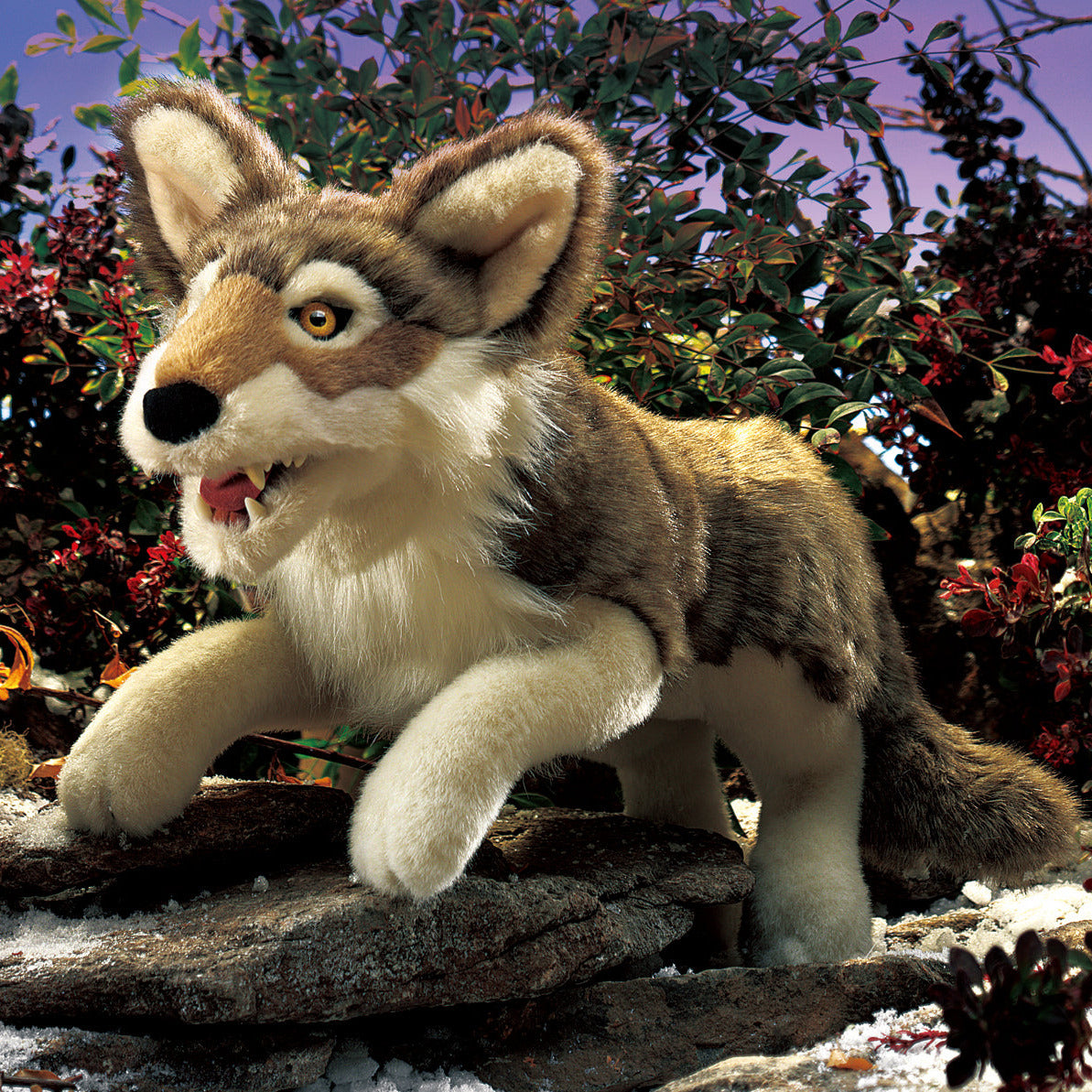 タイリクオオカミ パペット