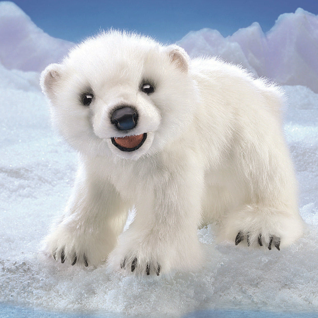 シロクマの赤ちゃん　パペット